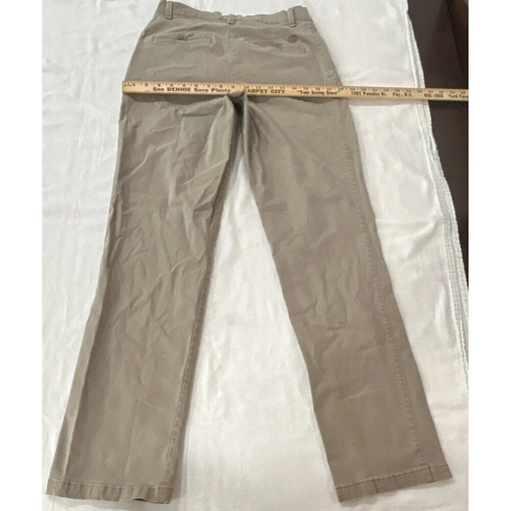 Wrangler Men’s Beige Chino Pants Relaxed Fit Straight Leg StretchTwill 30x320097 - Picture 9 of 13